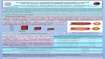 ФАКОРЫ РИСКА РЕСТЕНОЗИРОВАНИЯ КОРОНАРНЫХ АРТЕРИЙ
ПОСЛЕ РЕНГЕНЭНДОВАСКУЛЯРНЫХ ВМЕШАТЕЛЬСТВ